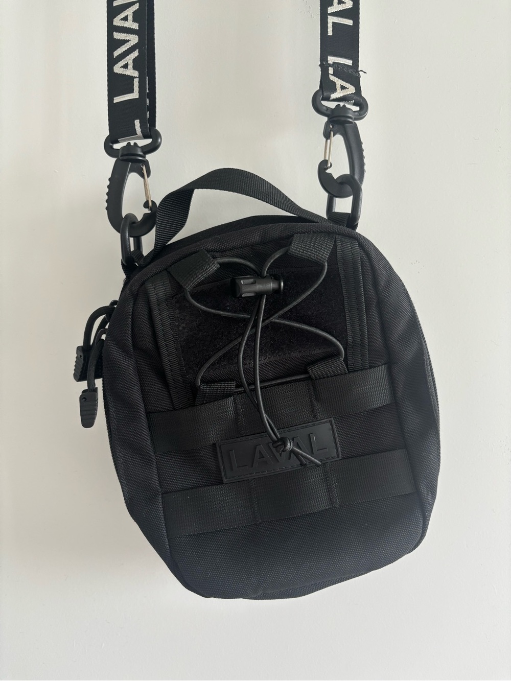 Black Crossbody Bag - Compact Everyday Carry by Laval